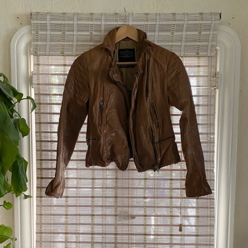 ALL SAINTS Leather jacket
